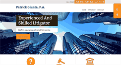 Desktop Screenshot of pgpalaw.com